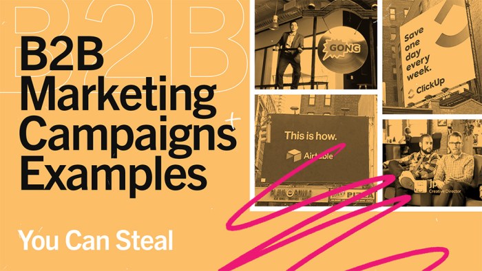 Creating B2B Marketing Campaigns