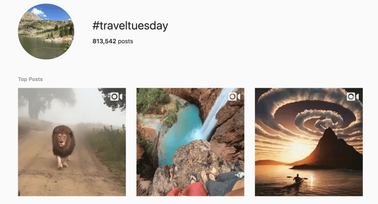 Using Hashtag Strategy on Instagram